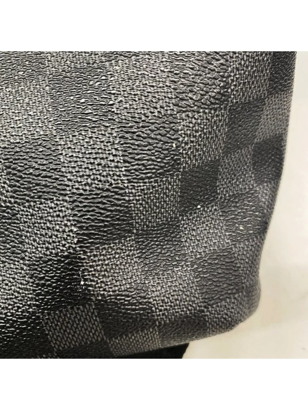 Louis Vuitton Shoulder Bag Damier Graphite Mick MM Black
